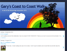 Tablet Screenshot of garyscoast2coast.blogspot.com