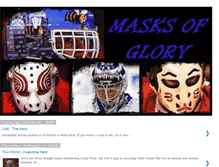 Tablet Screenshot of masksofglory.blogspot.com