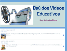 Tablet Screenshot of baudosvideoseducativos.blogspot.com