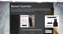 Desktop Screenshot of maisonguerlain.blogspot.com