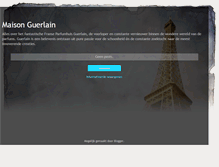 Tablet Screenshot of maisonguerlain.blogspot.com