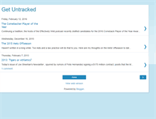Tablet Screenshot of getuntracked.blogspot.com