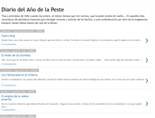 Tablet Screenshot of diariodelapeste.blogspot.com
