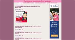 Desktop Screenshot of choumichaplats.blogspot.com