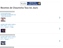 Tablet Screenshot of choumichaplats.blogspot.com