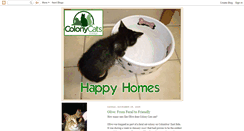 Desktop Screenshot of colonycatshappyhomes.blogspot.com