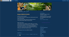 Desktop Screenshot of burungsulawesi.blogspot.com