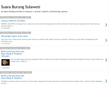 Tablet Screenshot of burungsulawesi.blogspot.com