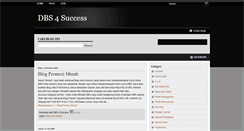 Desktop Screenshot of dbs-4success.blogspot.com
