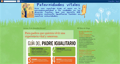 Desktop Screenshot of paternidad-esvitales.blogspot.com