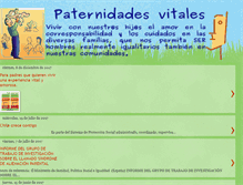 Tablet Screenshot of paternidad-esvitales.blogspot.com