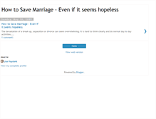 Tablet Screenshot of how-tosavemarriage.blogspot.com