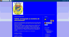 Desktop Screenshot of futebolclubedearouca2010.blogspot.com