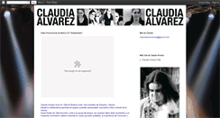 Desktop Screenshot of claudia-alvarez.blogspot.com