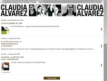 Tablet Screenshot of claudia-alvarez.blogspot.com