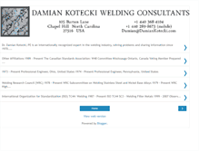 Tablet Screenshot of damiankotecki.blogspot.com
