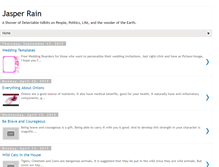 Tablet Screenshot of jasper-rain.blogspot.com