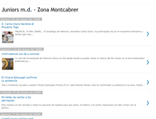 Tablet Screenshot of juniorsmdzonamontcabrer.blogspot.com