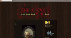 Desktop Screenshot of marieevetetrault.blogspot.com