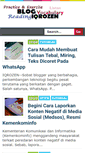 Mobile Screenshot of iqrozen.blogspot.com