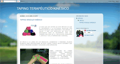 Desktop Screenshot of kinesiotaping.blogspot.com