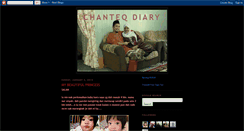 Desktop Screenshot of chanteqdiary.blogspot.com