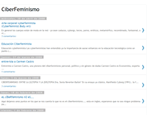 Tablet Screenshot of ciberfeminismomp.blogspot.com