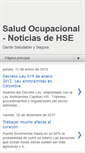 Mobile Screenshot of hse-noticiasdesalud.blogspot.com