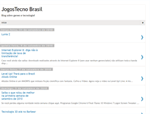 Tablet Screenshot of jogostecnobrasil.blogspot.com