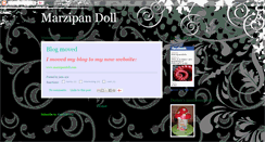Desktop Screenshot of marzipandoll.blogspot.com