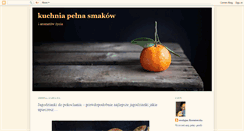 Desktop Screenshot of kuchniapelnasmakow.blogspot.com