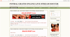 Desktop Screenshot of fotbalgratisonline.blogspot.com
