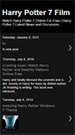 Mobile Screenshot of harrypotter7film.blogspot.com