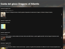 Tablet Screenshot of guidadelgiocodragonsofatlantis.blogspot.com