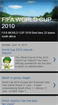 Mobile Screenshot of fifa2010schedule.blogspot.com