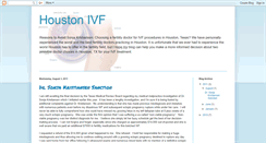 Desktop Screenshot of houston-ivf.blogspot.com