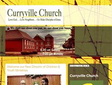 Tablet Screenshot of curryvillechurch.blogspot.com