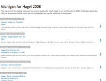 Tablet Screenshot of michiganforhagel08.blogspot.com
