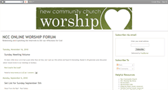 Desktop Screenshot of ncctacomaworship.blogspot.com