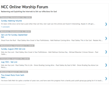 Tablet Screenshot of ncctacomaworship.blogspot.com