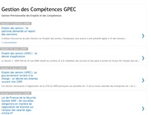 Tablet Screenshot of gestiondescomptences.blogspot.com