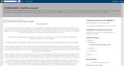 Desktop Screenshot of cobrabioassuntosinstitucionais.blogspot.com