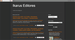 Desktop Screenshot of ikaruseditores.blogspot.com