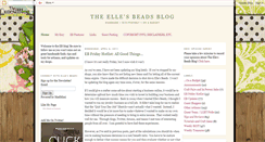 Desktop Screenshot of ellesbeads.blogspot.com