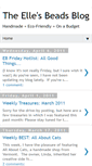 Mobile Screenshot of ellesbeads.blogspot.com