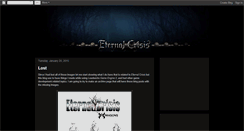 Desktop Screenshot of eternalcrisisx.blogspot.com