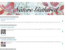 Tablet Screenshot of naturegathered.blogspot.com