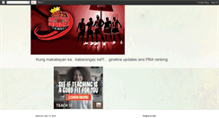 Desktop Screenshot of ginebrafanpage.blogspot.com