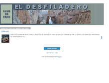 Tablet Screenshot of eldesfiladerolaspalmas.blogspot.com