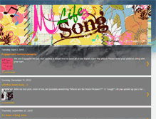 Tablet Screenshot of mylife-mysong.blogspot.com